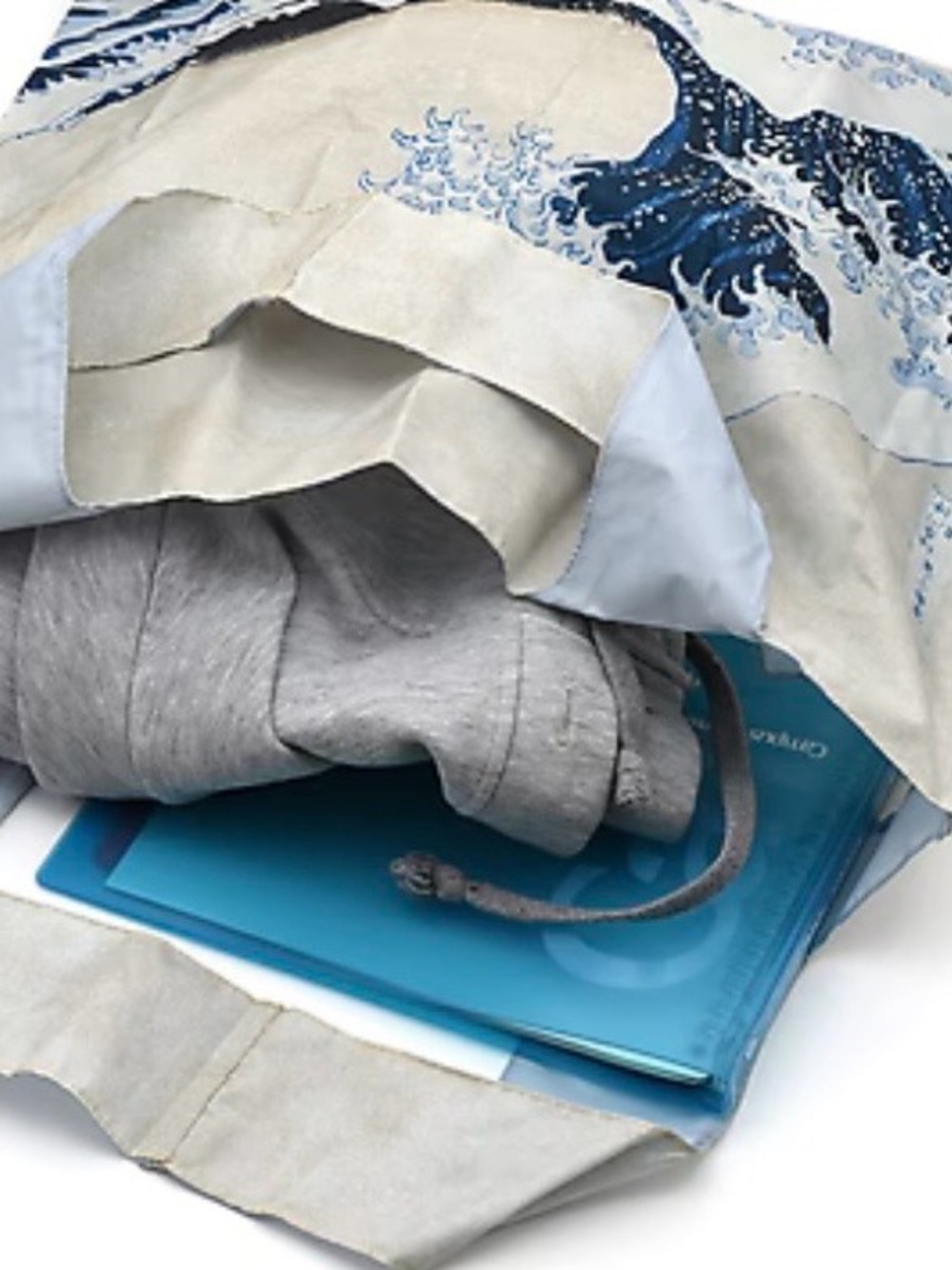 LOQI Tote Bag-Museum Collection Hokusai: The Great Wave